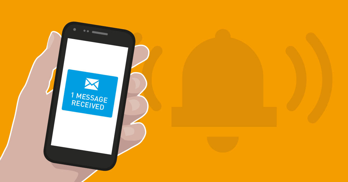SMS Notifications illustration